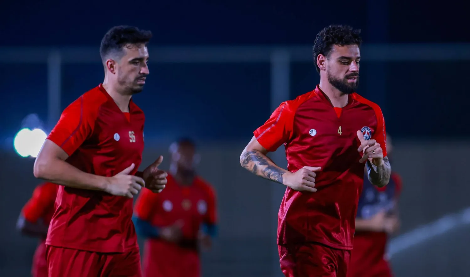 الفريق يواصل تحضيراته لمواجهة الهلال (نادي العدالة)