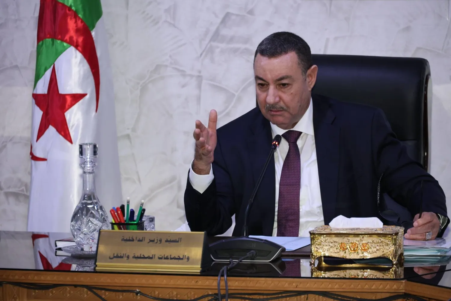 وزير الداخلية الجزائري سعيد سعيود (الوزارة)