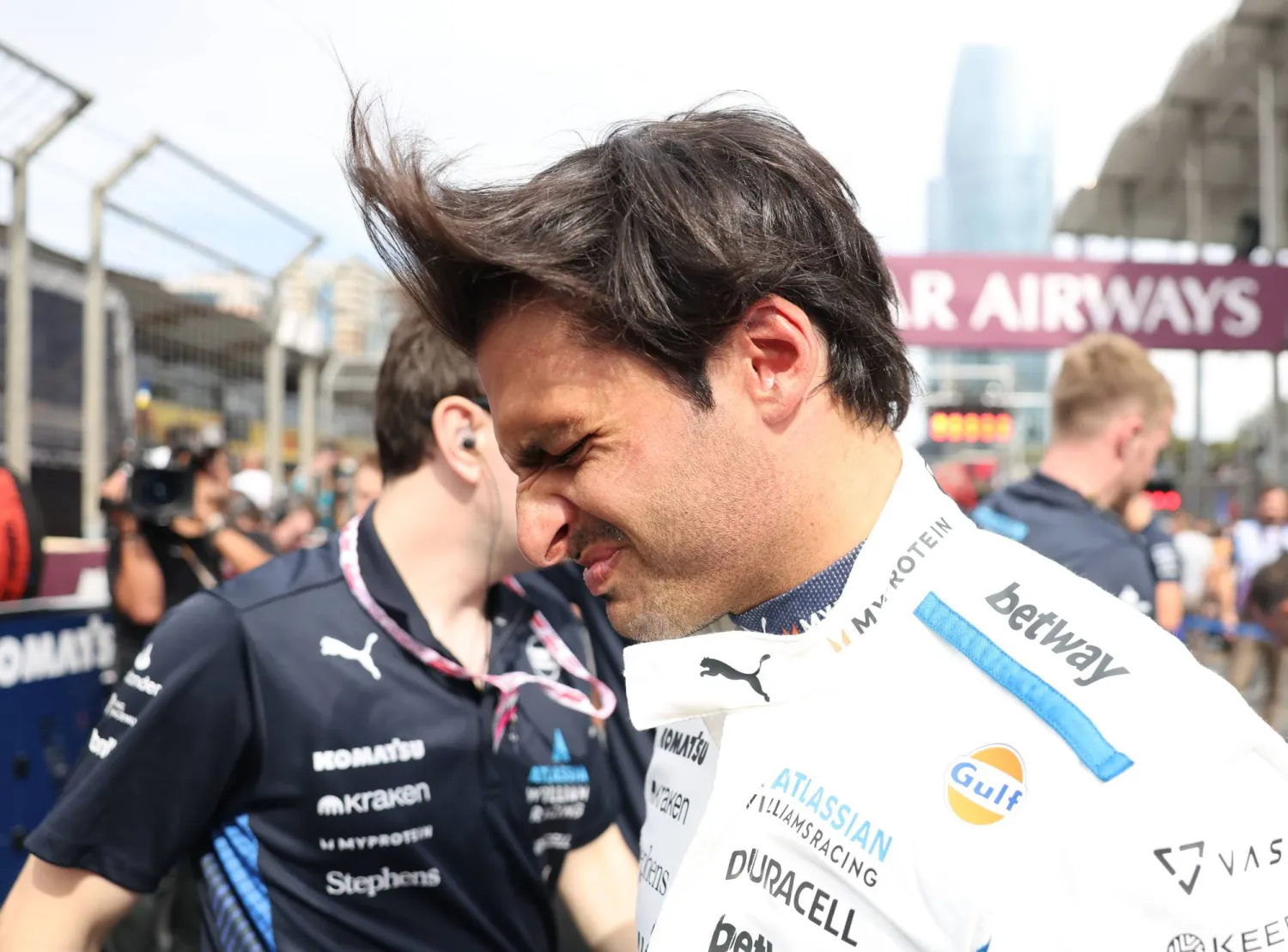 كارلوس ساينز سائق ويليامز (إ.ب.أ)