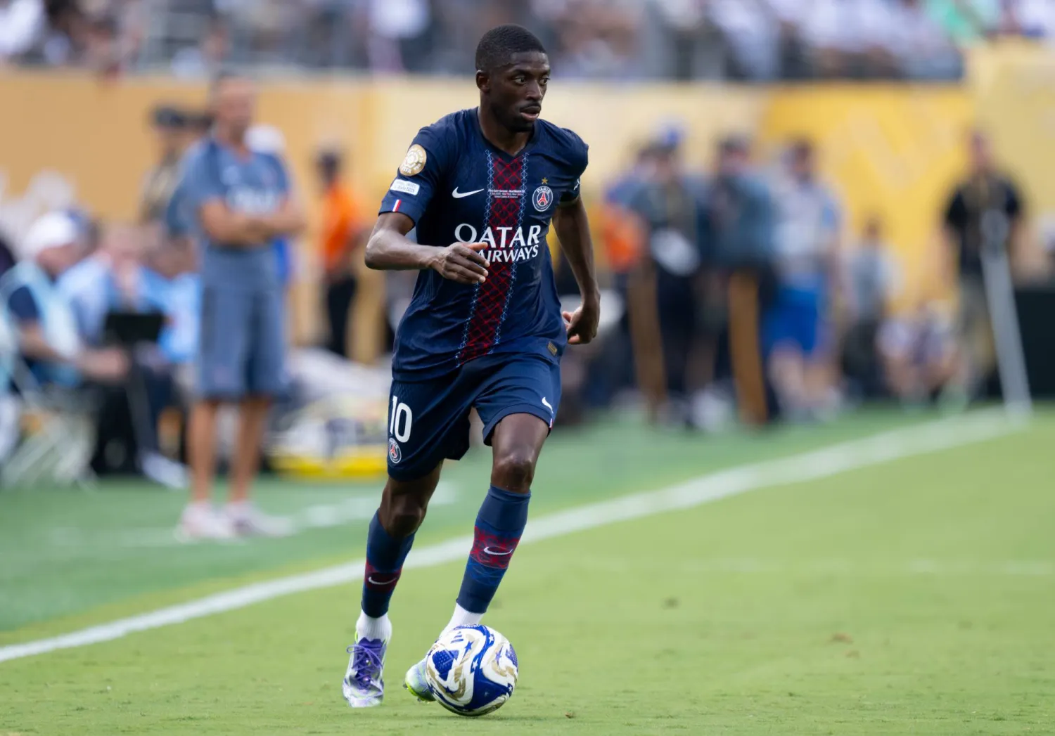 النجم الفرنسي عثمان ديمبلي (د.ب.أ)