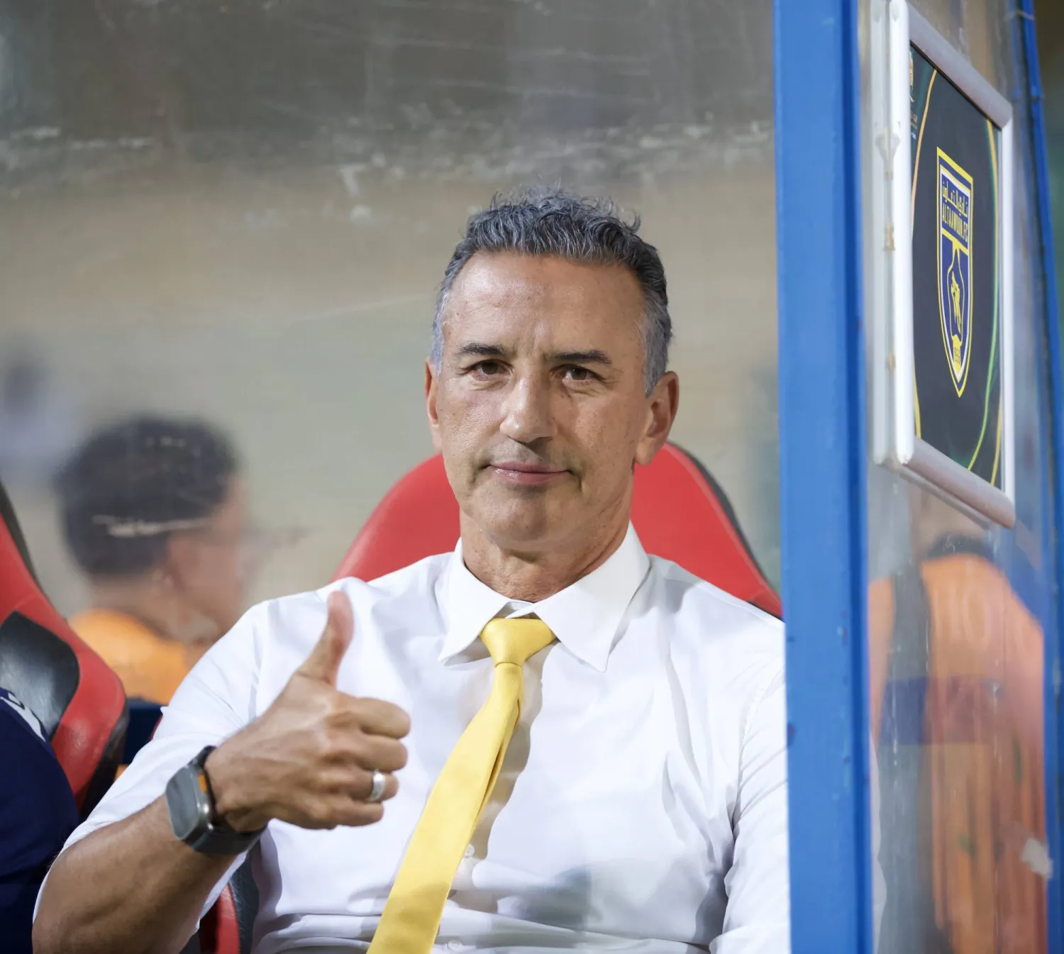 البرازيلي شاموسكا مدرب التعاون (تصوير: نايف العتيبي) 