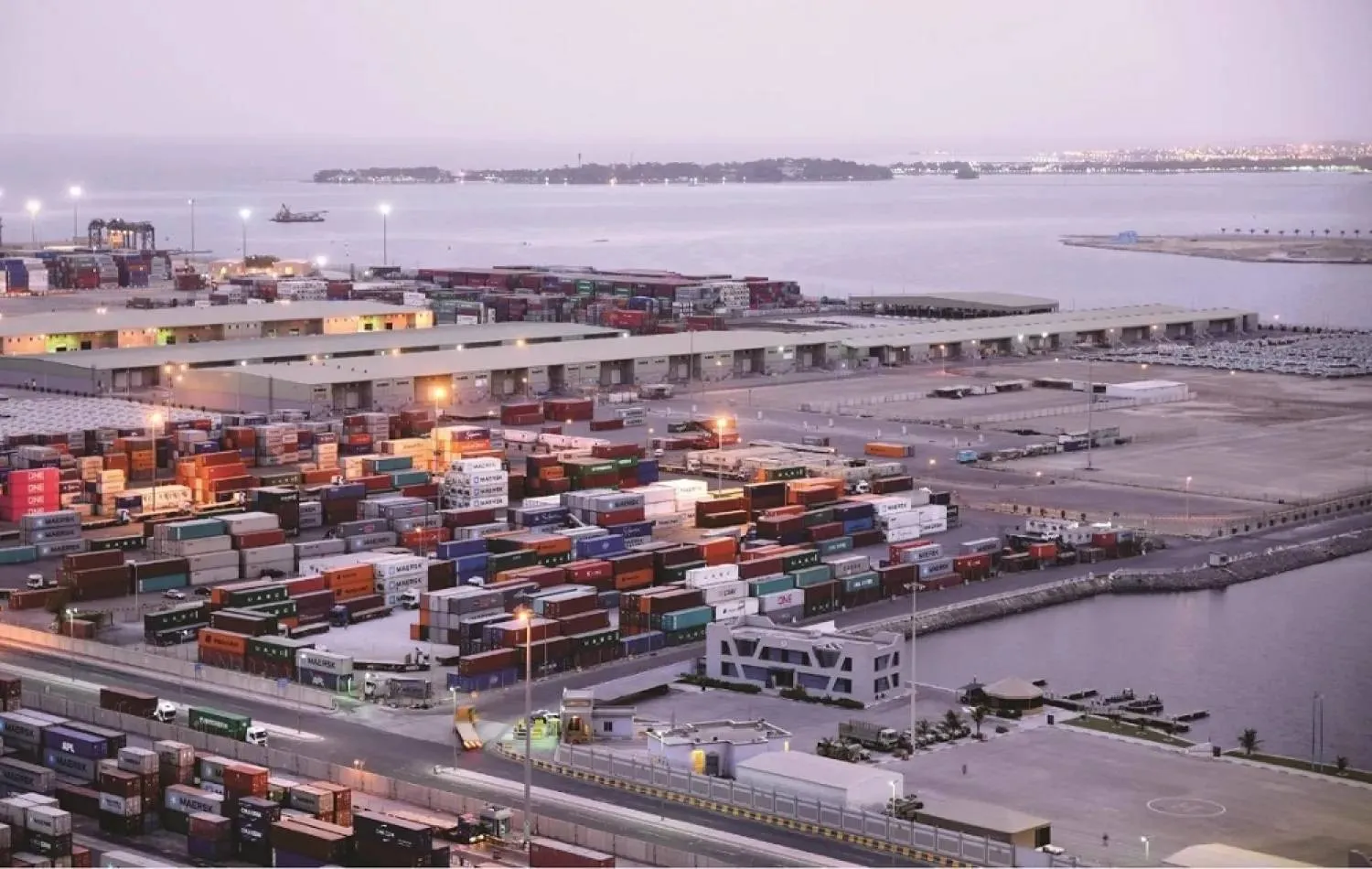 A view of the Jeddah Islamic Port. (SPA)