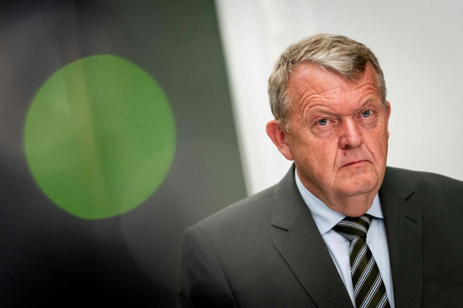 لارس لوكه راسموسن وزير الخارجية الدنماركي (أ.ف.ب)