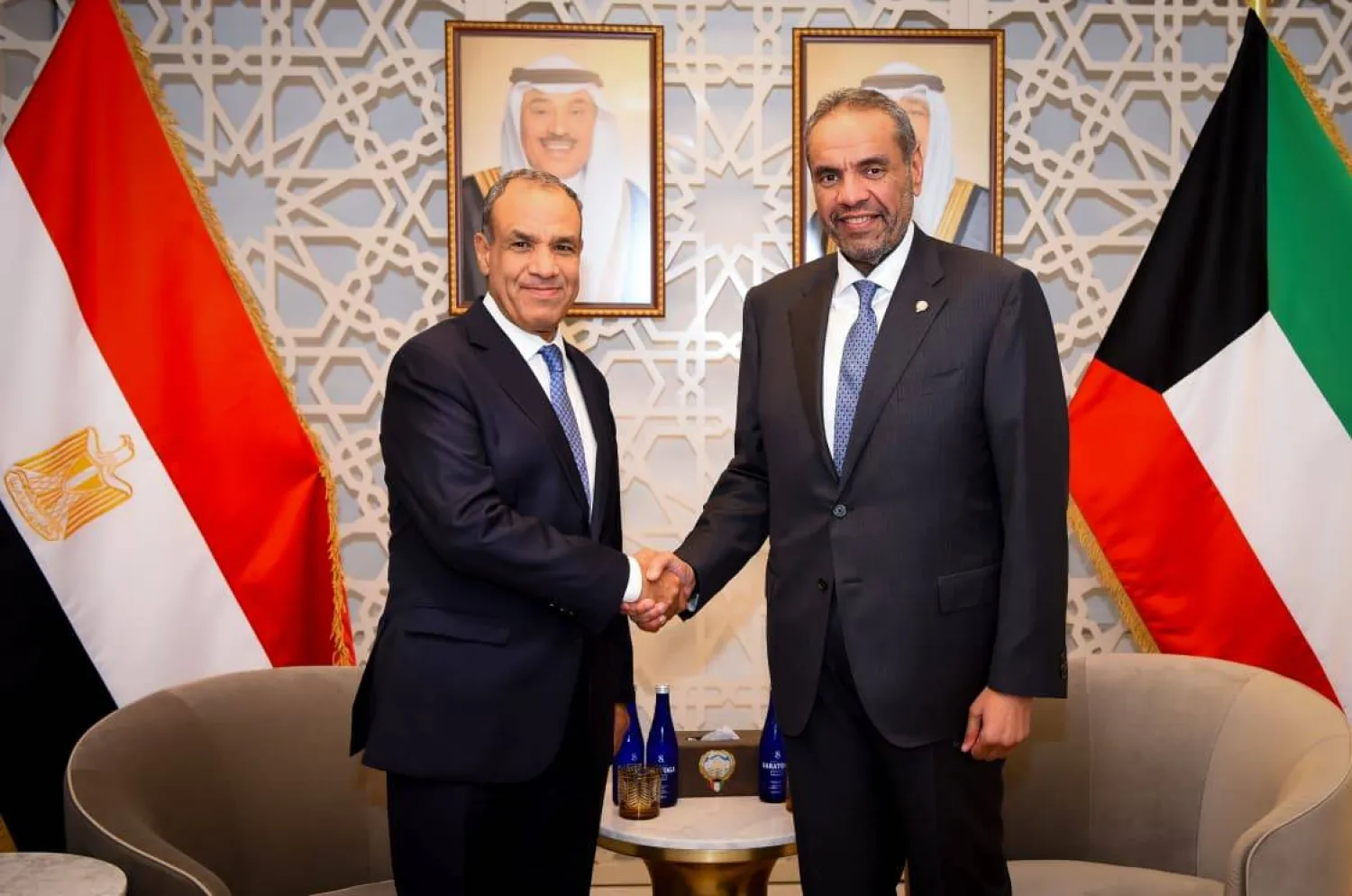 وزير الخارجية المصري يلتقي نظيره الكويتي في نيويورك (الخارجية المصرية)