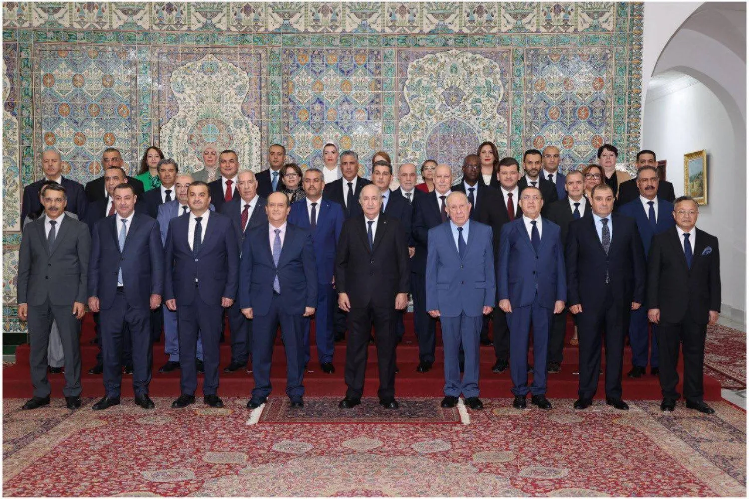 التشكيل الحكومي الجزائري الجديد (الرئاسة)