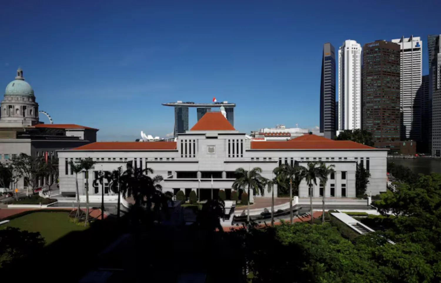 A view of the Parliament House in Singapore May 24, 2018. REUTERS/Edgar Su/ File Photo 