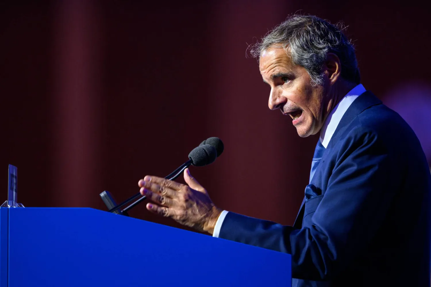 رافاييل غروسي مدير «الوكالة الدولية للطاقة الذرية» (إ.ب.أ) 