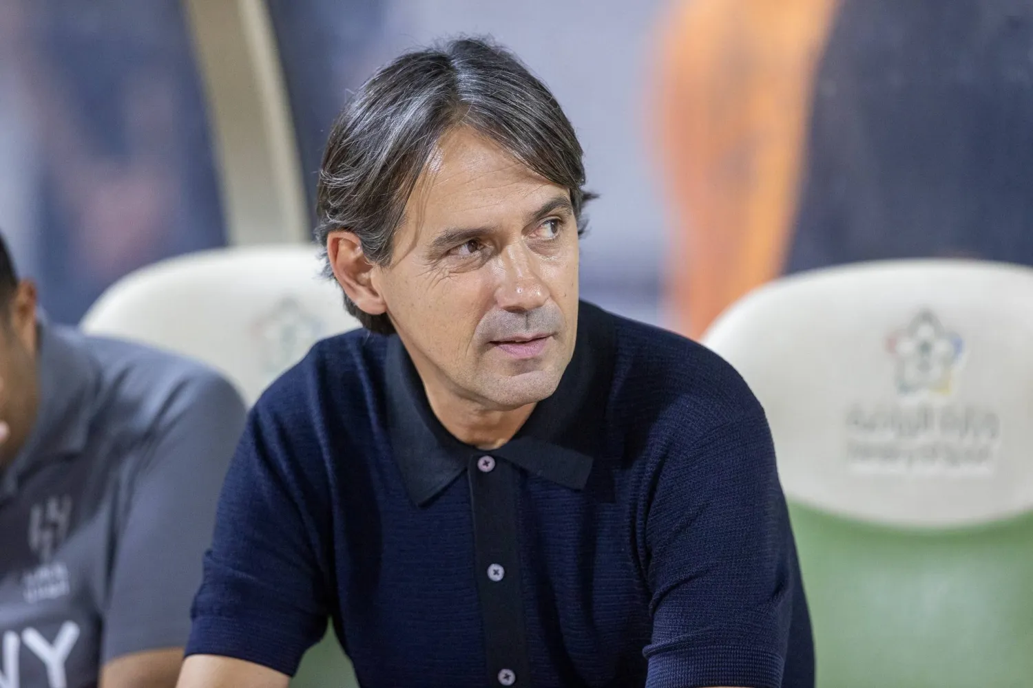 الإيطالي سيموني إنزاغي مدرب الهلال (تصوير: عيسى الدبيسي)