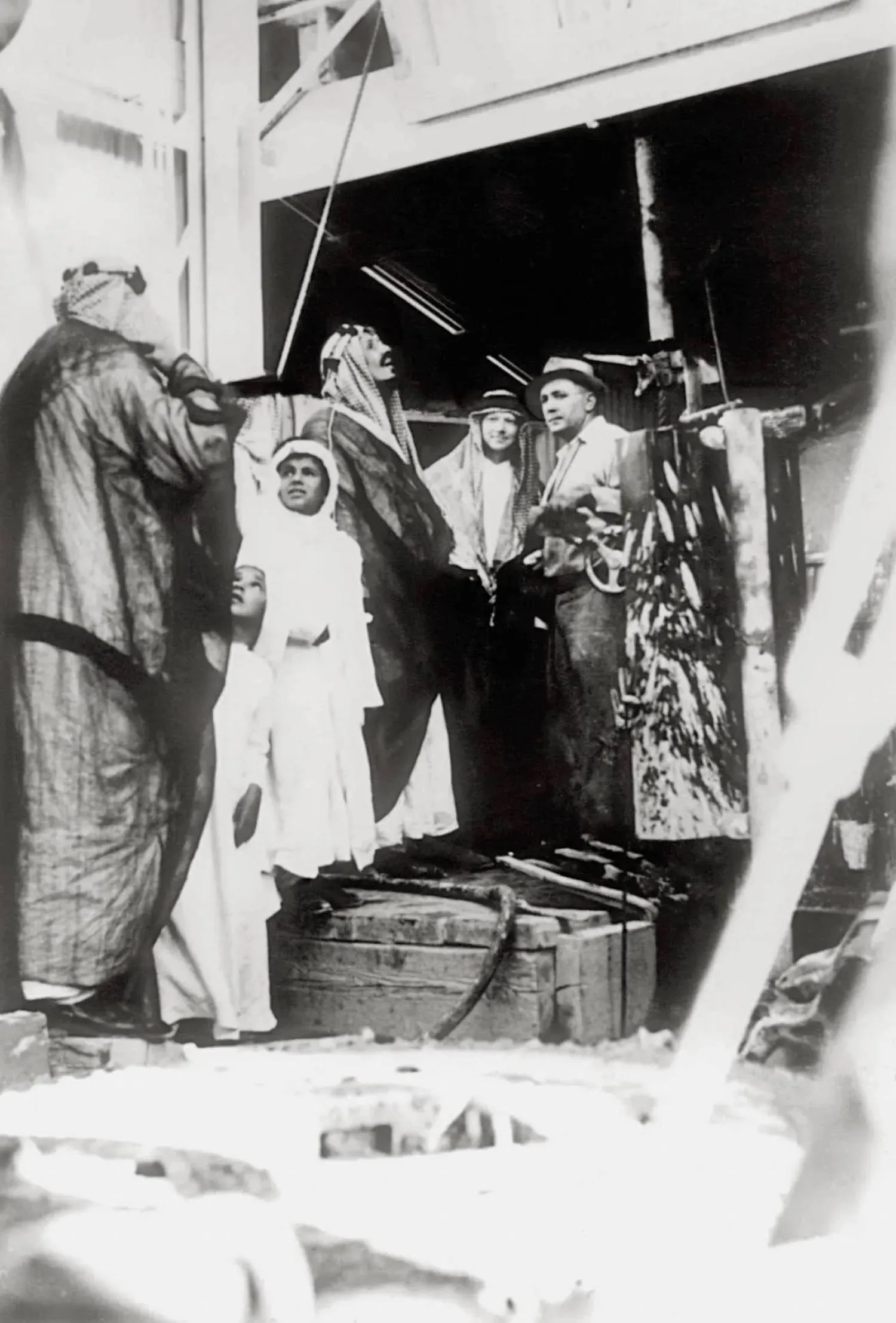 King Abdulaziz bin Abdulrahman at the launch of a development project. (SPA)