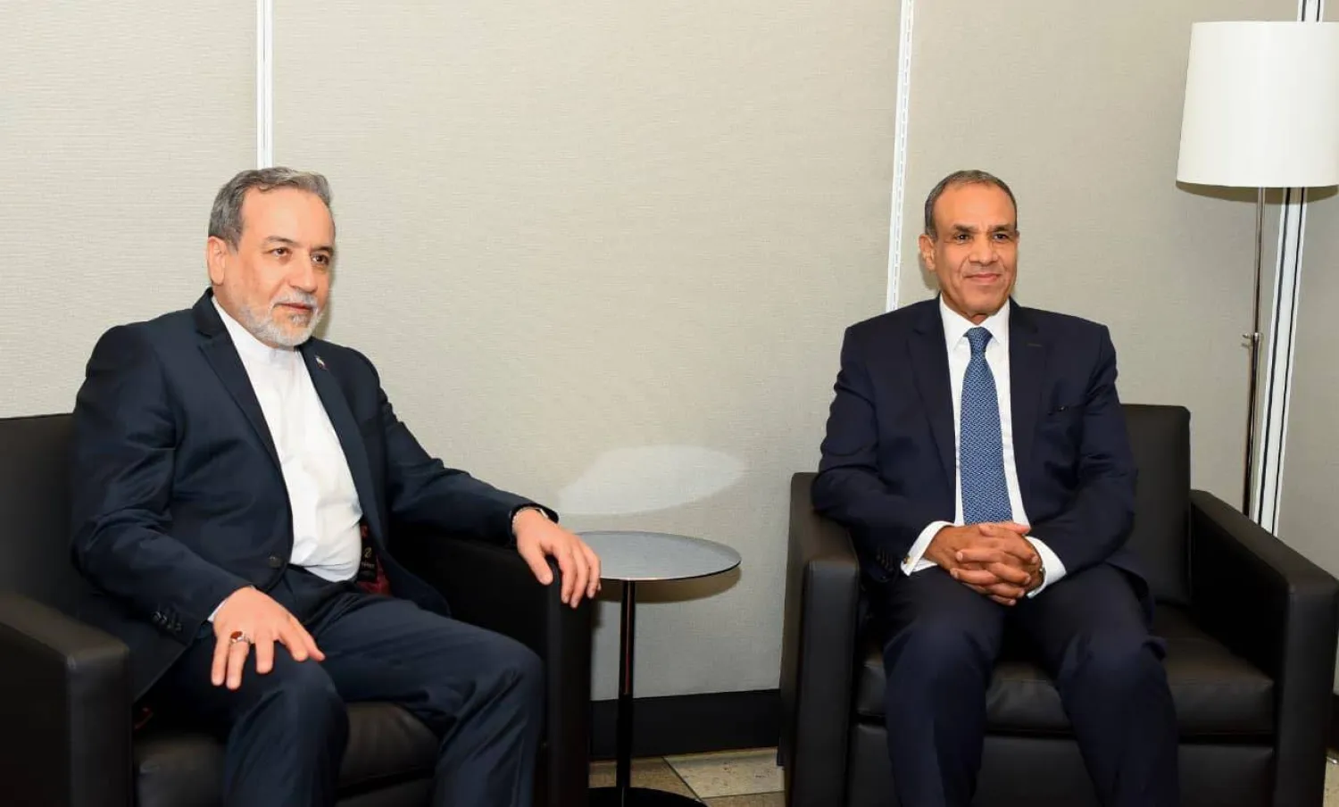 وزير الخارجية المصري يجري محادثات مع نظيره الإيراني في نيويورك (الخارجية المصرية)