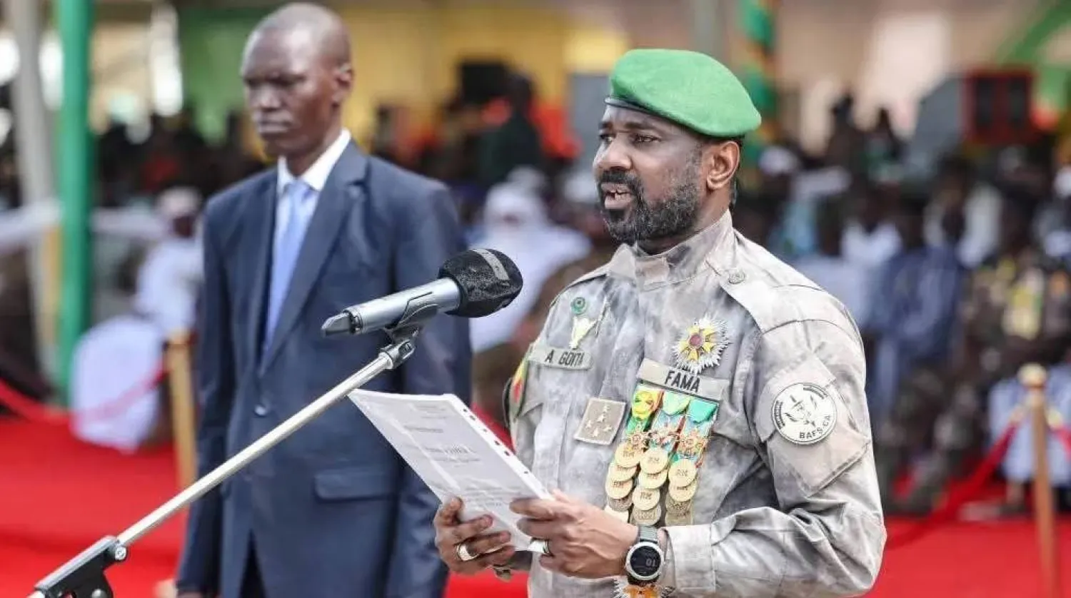 الجنرال آسيمي غويتا تعهد في خطابه بمواصلة الضغط العسكري حتى القضاء على الإرهاب (إعلام محلي)