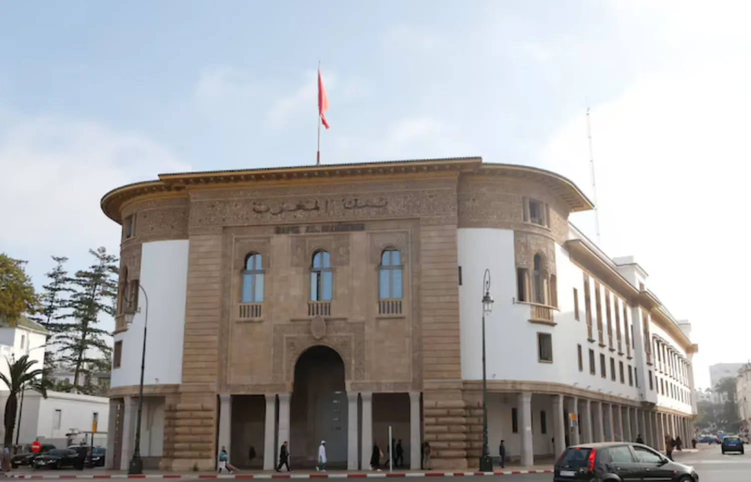 A general view of the Central Bank of Morocco in Rabat, Morocco, February 20, 2020. REUTERS/Youssef Boudlal/File Photo
