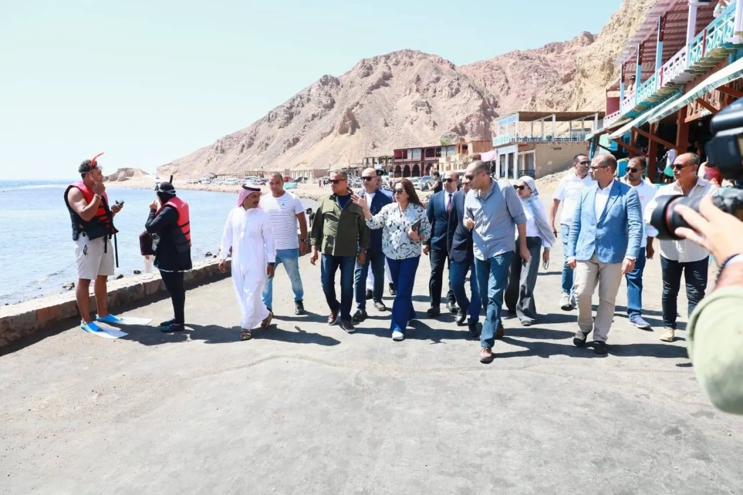 محمية أبو جالوم بسيناء من الأماكن المعروفة بالسياحة البيئية (رئاسة مجلس الوزراء)