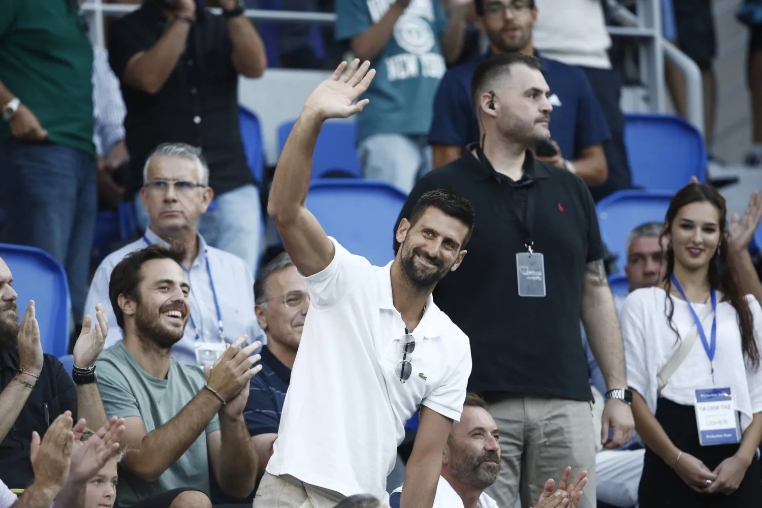 النجم الصربي المخضرم نوفاك ديوكوفيتش (إ.ب.أ)