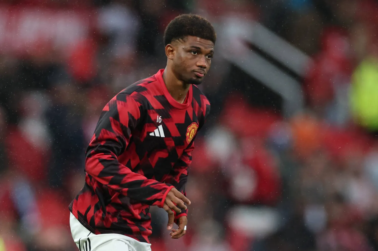 أماد ديالو لاعب مانشستر يونايتد (رويترز)