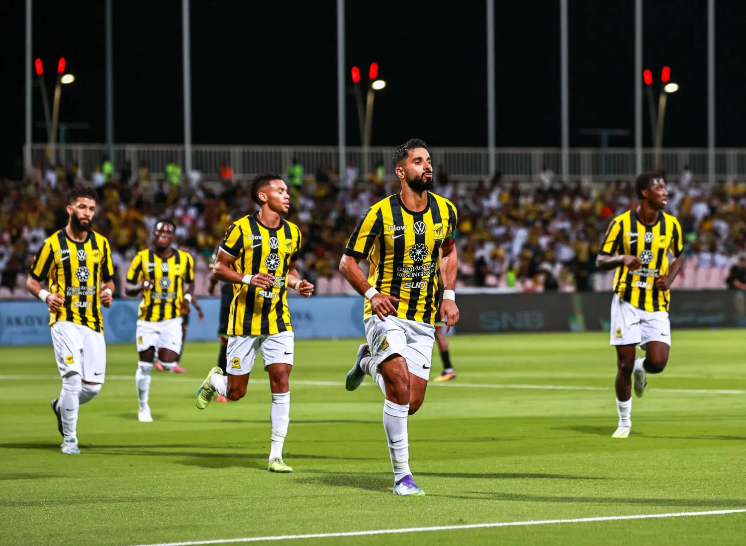 الاتحاد اكتفى بهدف صالح الشهري (تصوير: محمد المانع)