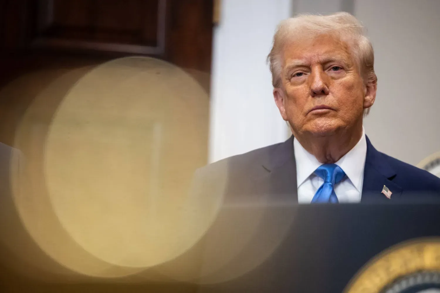 ABD Başkanı Donald Trump Beyaz Saray'da (EPA)