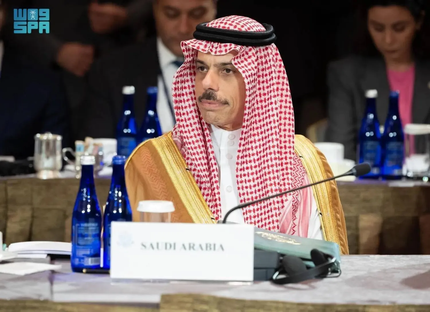 Saudi Minister of Foreign Affairs Prince Faisal bin Farhan bin Abdullah. (SPA)