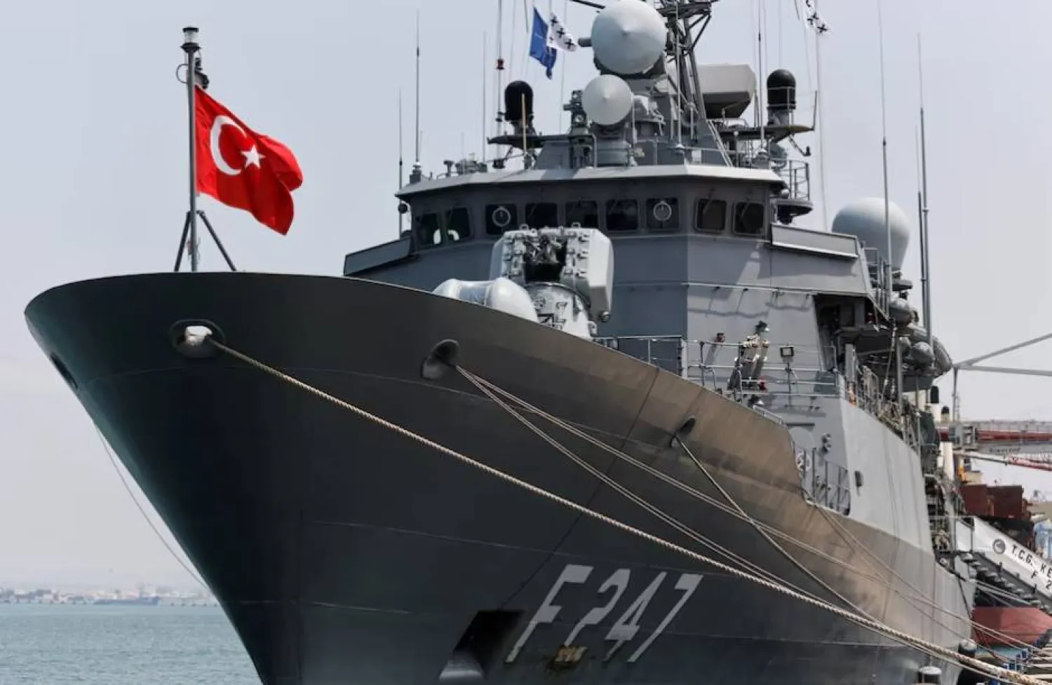 مدمرة تركية (أرشيفية - رويترز)