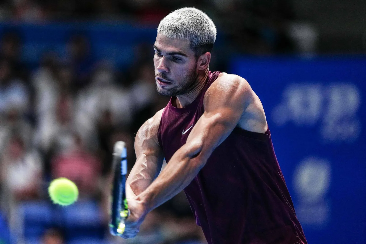  كارلوس ألكاراس (أ.ف.ب)