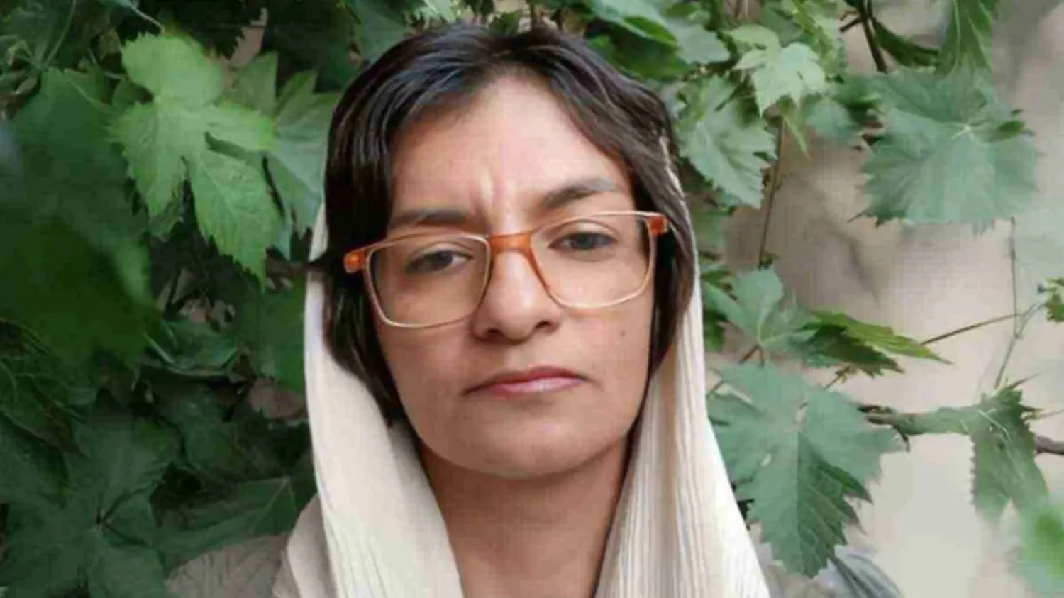 Photo of Somayeh Rashidi released by rights groups on X