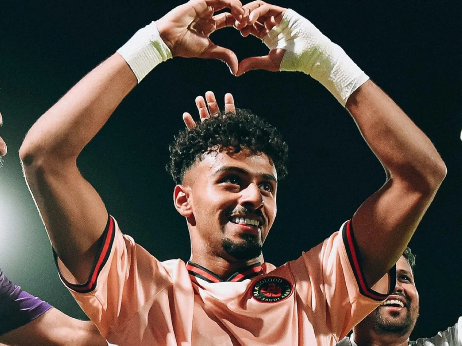 العليوة لاعب الخلود يحتفل بهدفه الثمين (نادي الخلود)