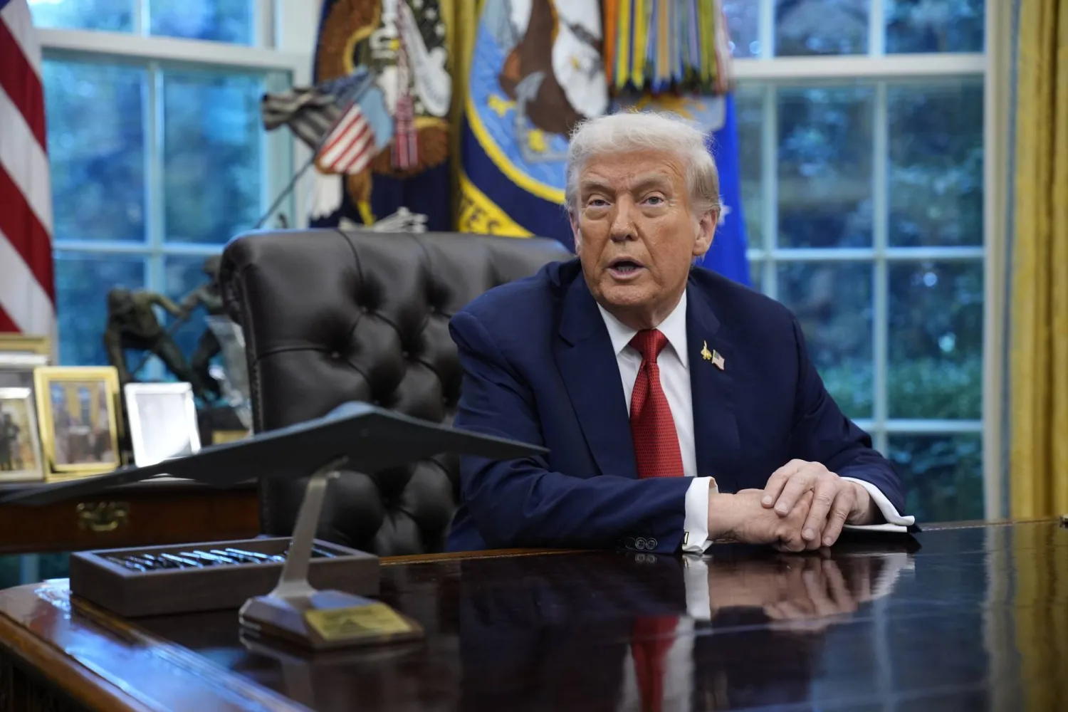  الرئيس الأميركي دونالد ترمب (إ.ب.أ)