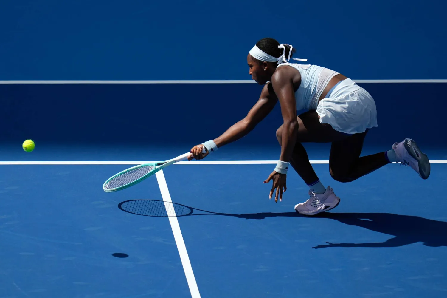 نجمة التنس الأميركية كوكو غوف (أ.ب)