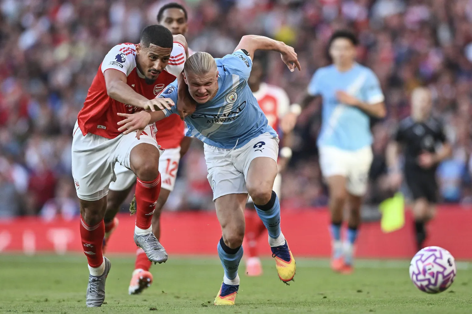 المهاجم الدولي النرويجي إرلينغ هالاند (إ.ب.أ)