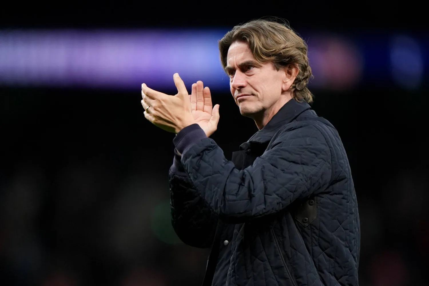 توماس فرانك مدرب توتنهام هوتسبير (د.ب.أ)