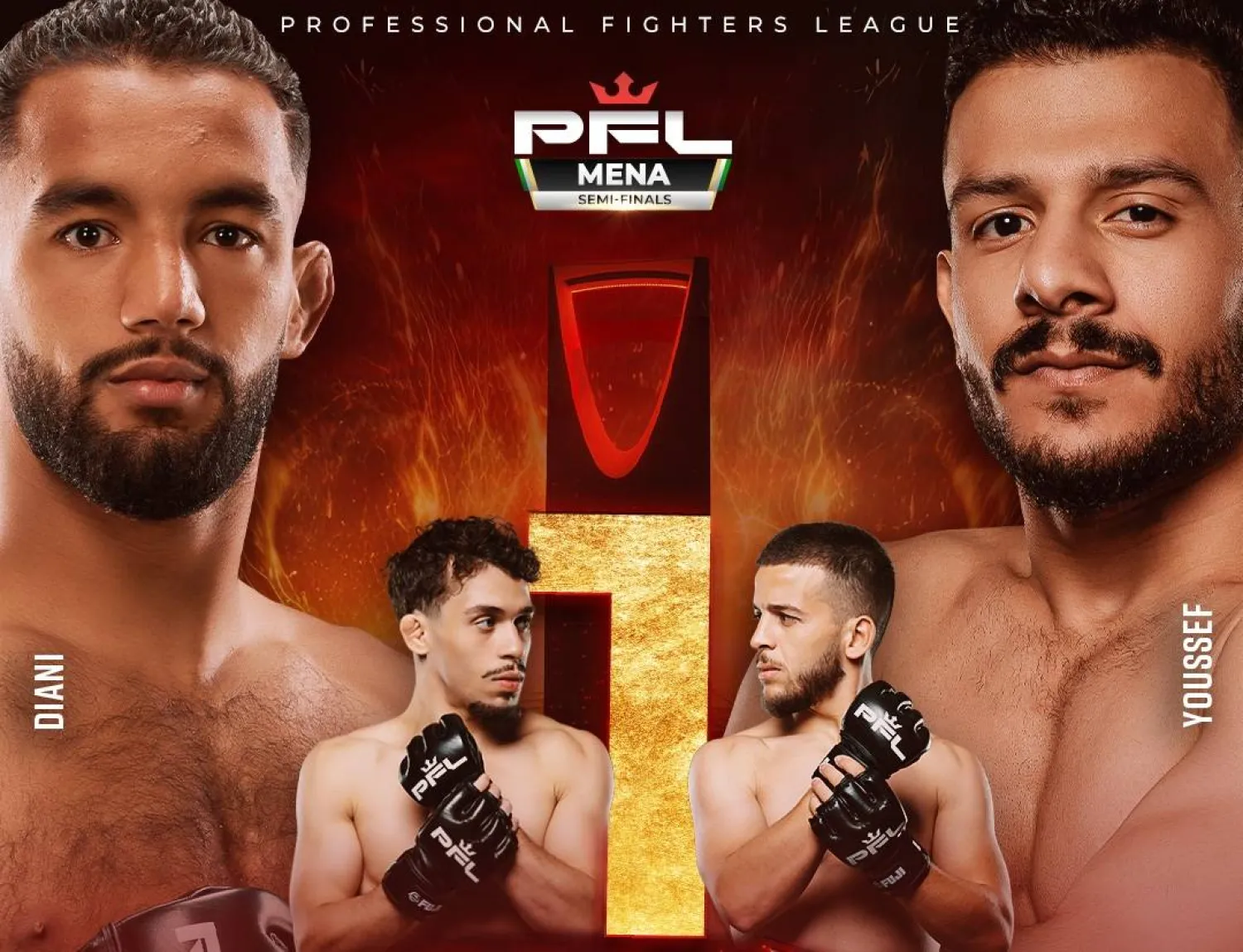 نزالات في مختلف الأوزان ستشهدها البطولة السبت (الشرق الأوسط)