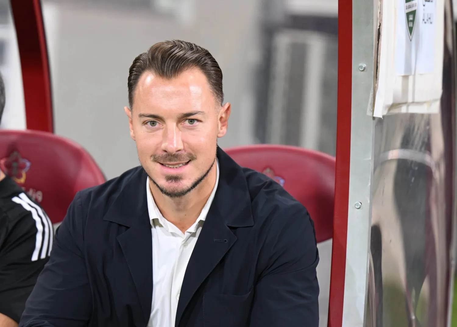 الألماني ماتياس يايسله مدرب الأهلي (تصوير: بشير صالح)