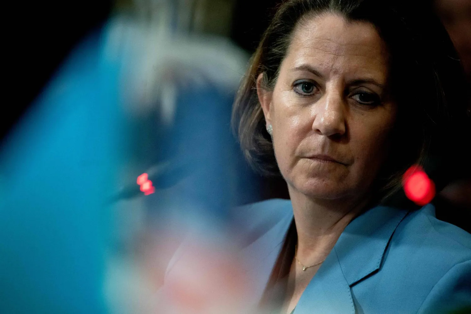 مسؤولة الشؤون العالمية لدى «مايكروسوفت» ليزا موناكو (أ.ف.ب)