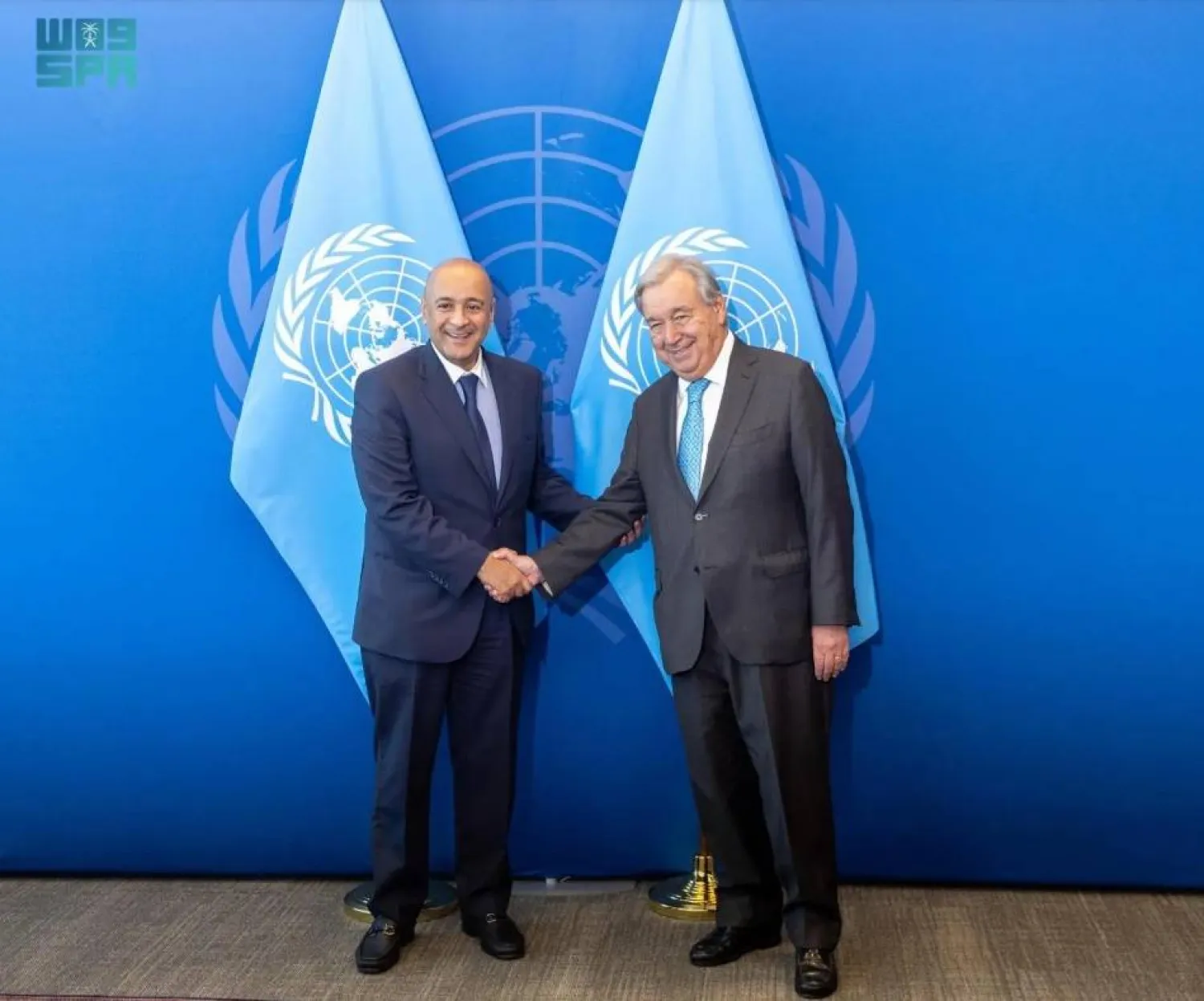 GCC Secretary-General Jasem Albudaiwi has met with UN chief Antonio Guterres in New York. SPA
