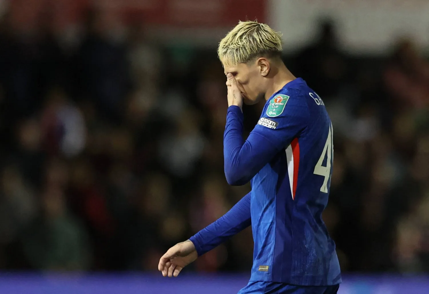 أليخاندرو غاراناتشو أحد خيارات تشيلسي في مركز الجناح الأيسر (رويترز)