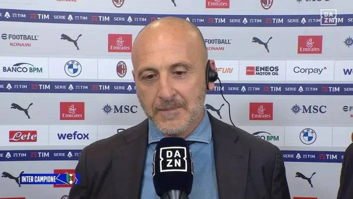 بييرو أوسيليو المدير الرياضي لنادي إنتر ميلان (نادي إنتر)