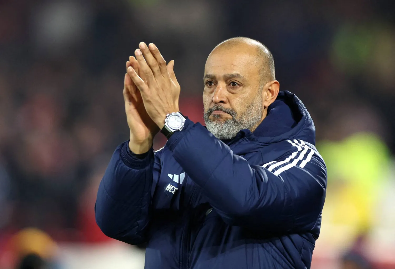 FILE PHOTO: Soccer Football -  FA Cup - Fourth Round Replay - Nottingham Forest v Bristol City - The City Ground, Nottingham, Britain - February 7, 2024 Nuno Espirito Santo before the match REUTERS/Phil Noble/File Photo