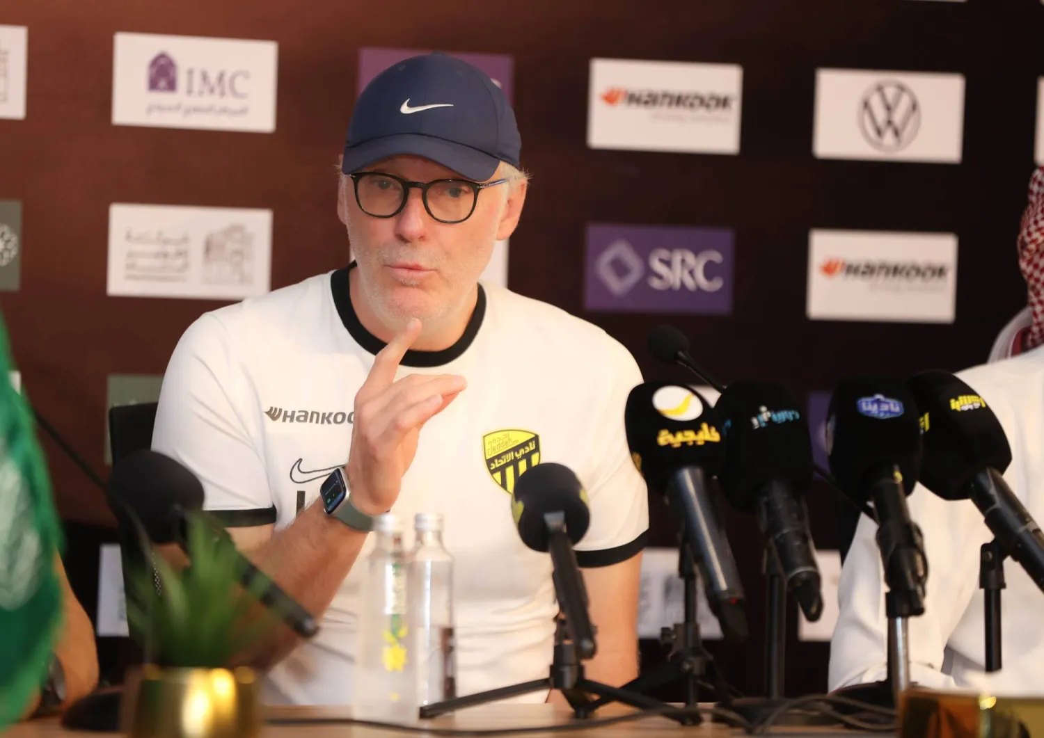 رحلة لوران بلان مع الاتحاد انتهت بعد الخسارة من النصر الأخيرة (تصوير: عدنان مهدلي)