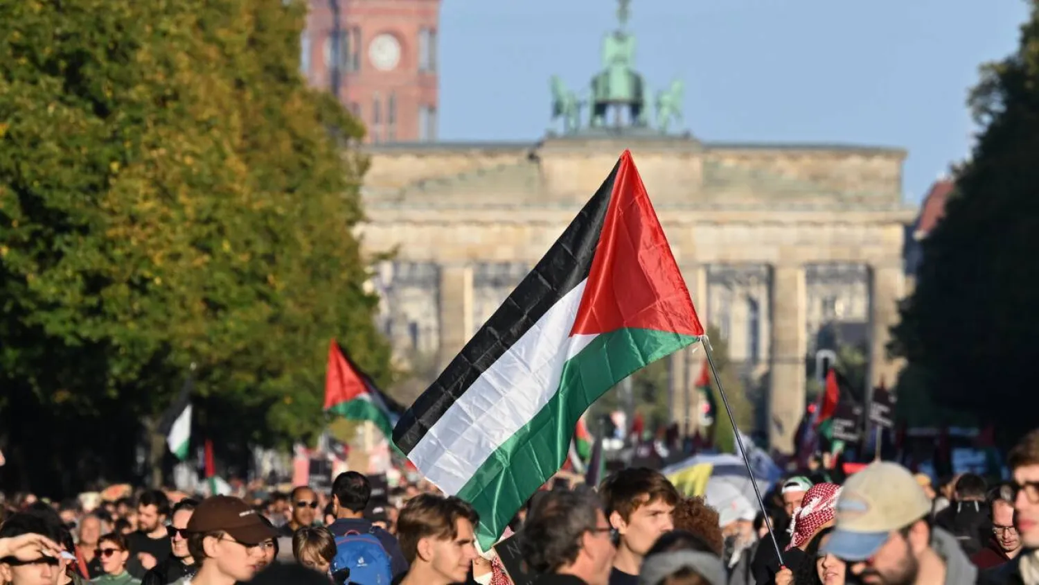 Public anger is growing in Germany at Israel's offensive in Gaza. RALF HIRSCHBERGER / AFP
