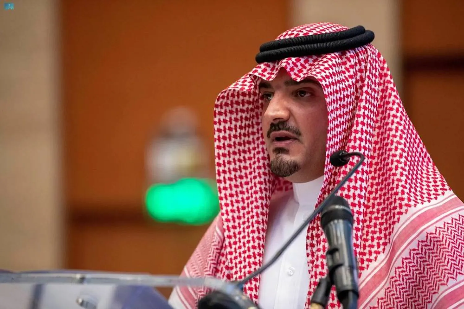 Saudi Minister of Interior Prince Abdulaziz bin Saud bin Naif bin Abdulaziz. (SPA)