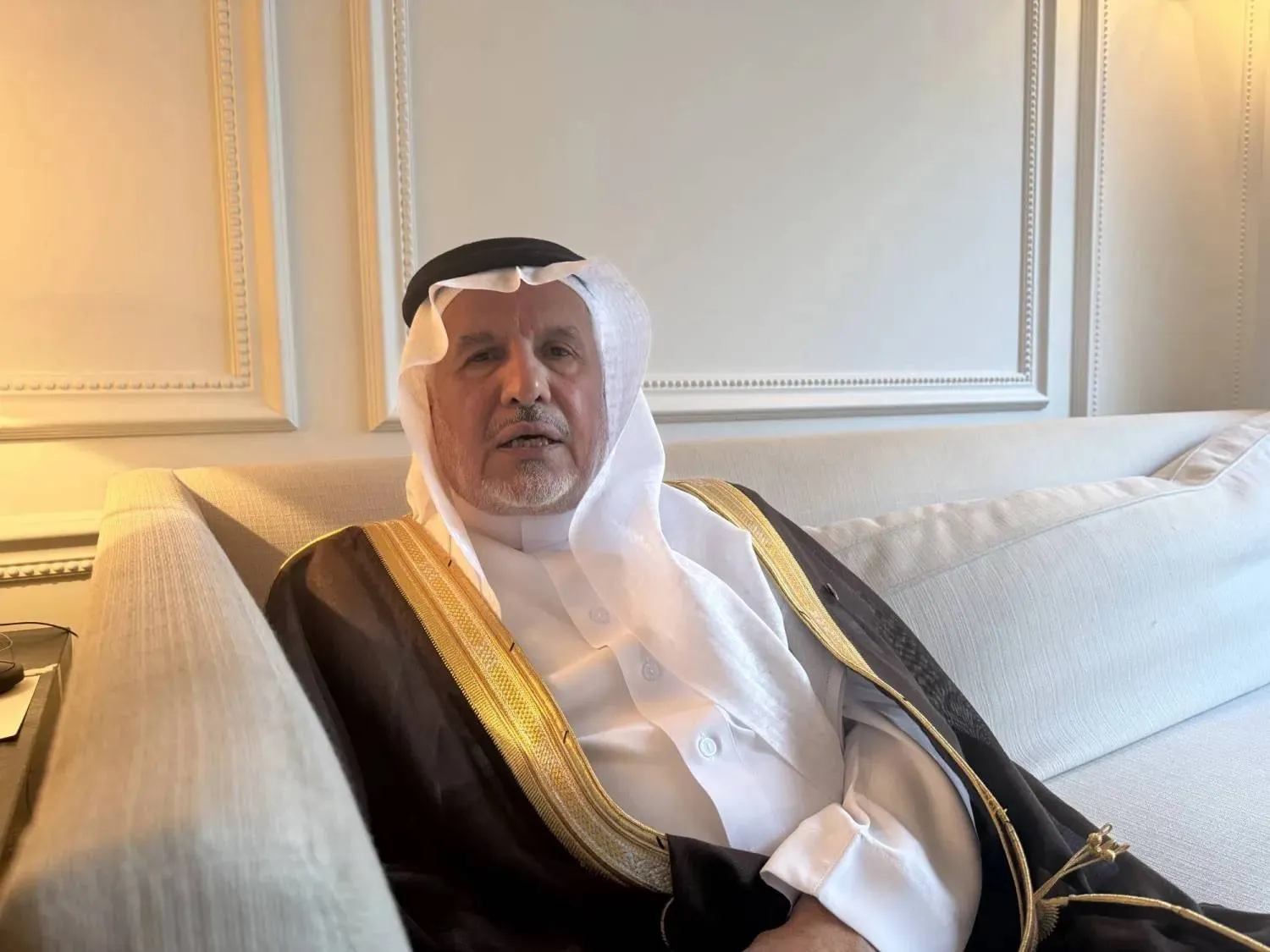 Dr. Abdullah bin Abdulaziz Al-Rabeeah, Adviser at the Royal Court and Supervisor General of the King Salman Humanitarian Aid and Relief Center (KSrelief) (Ali Barada)