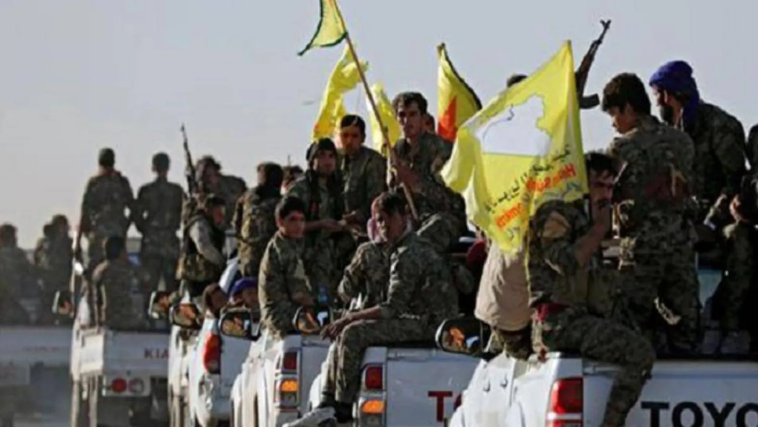 قوات من «قسد» في شمال شرقي سوريا (أ.ف.ب)