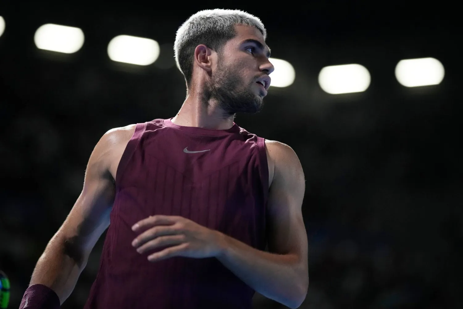 كارلوس ألكاراس (أ.ب)