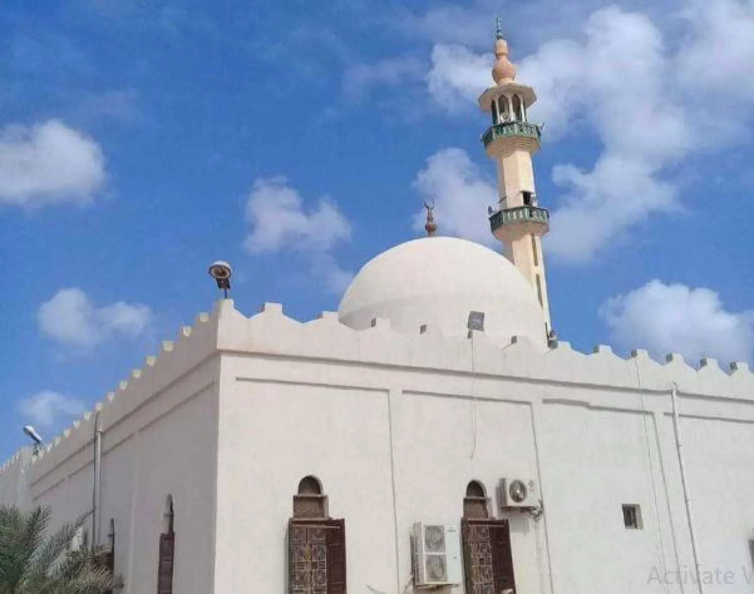 «زاوية مفتاح الصفراني» في غرب ليبيا قبل التفجير (الصفحة الرسمية للزاوية)