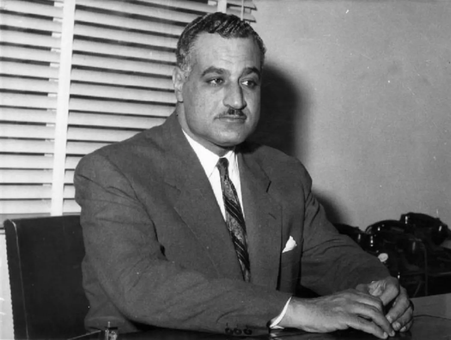 الرئيس المصري الراحل جمال عبد الناصر (موقع ذاكرة مصر المعاصرة)