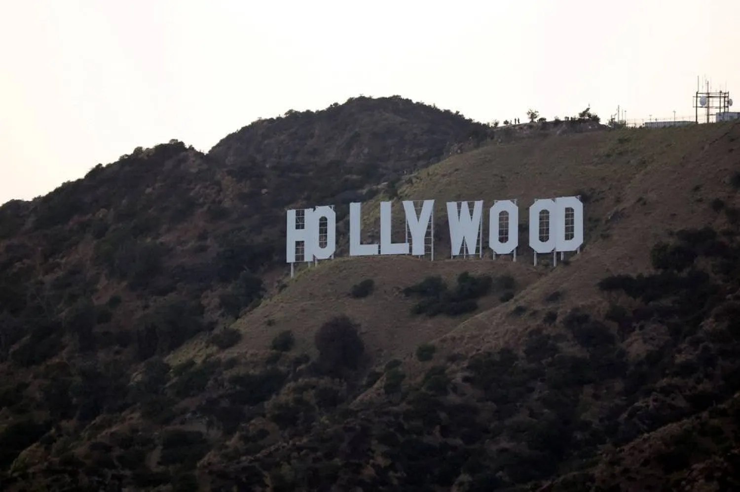 The iconic Hollywood Sign is pictured in Los Angeles, California, US, September 17, 2024. (Reuters)