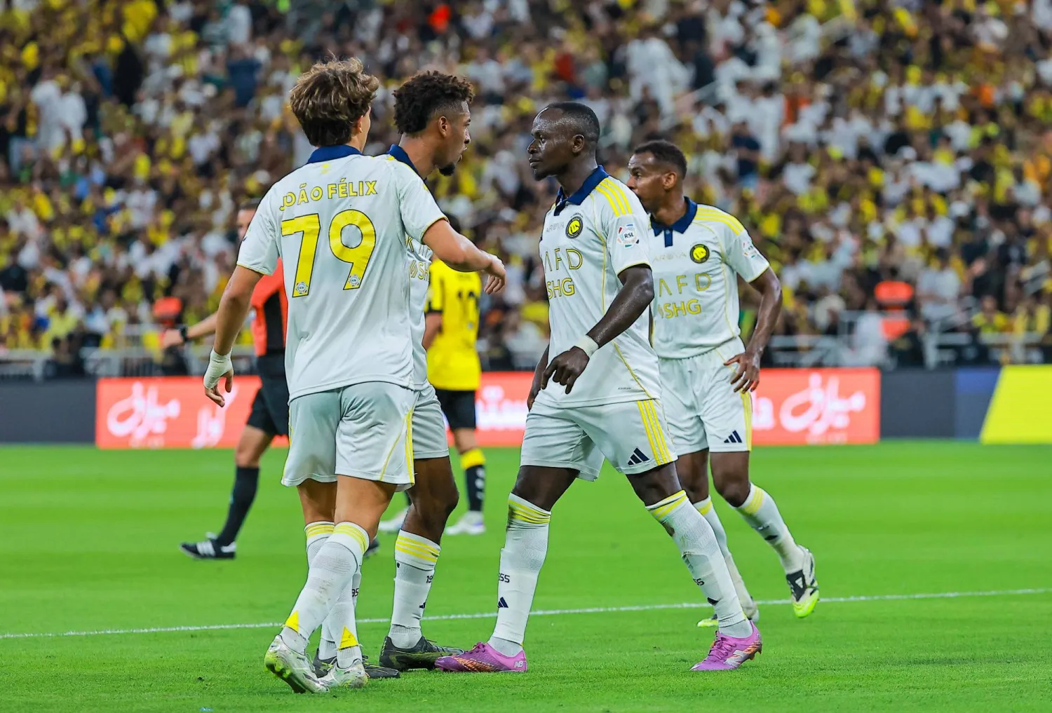 ساديو ماني لاعب النصر عقده يقترب من الانتهاء في منتصف 2026 (نادي النصر)