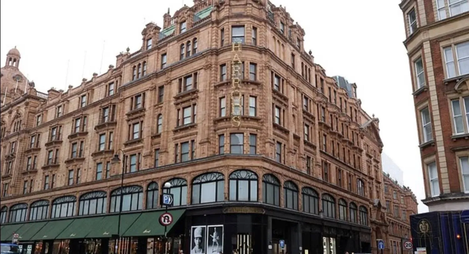 Harrods’ flagship department store in Knightsbridge, London (Reuters) 
