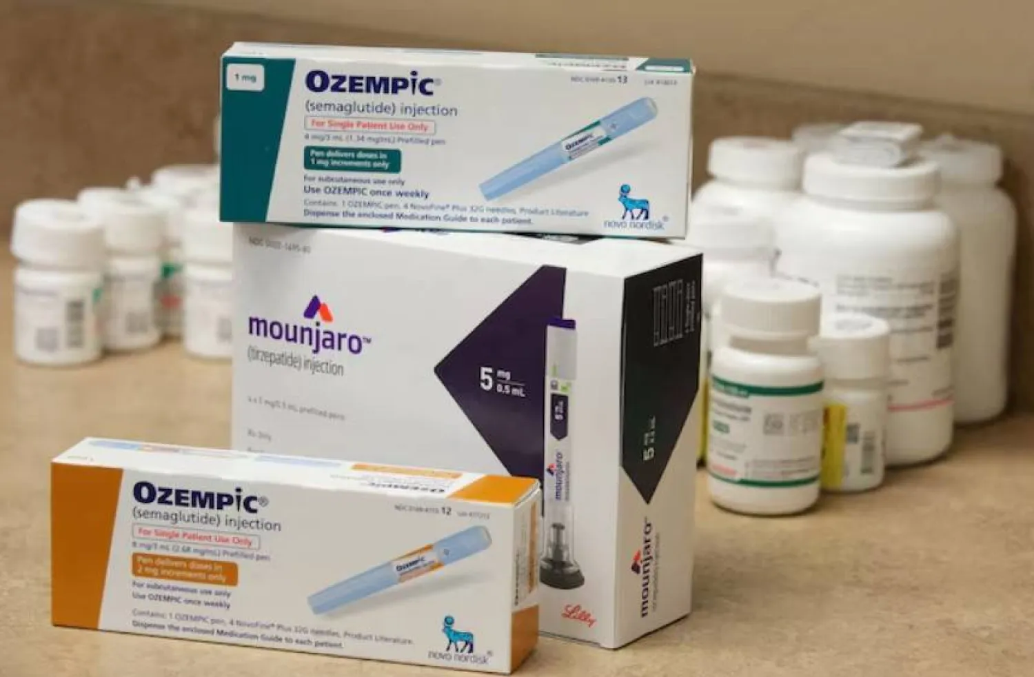 مجموعة من أدوية «GLP1» (أرشيفية - رويترز)