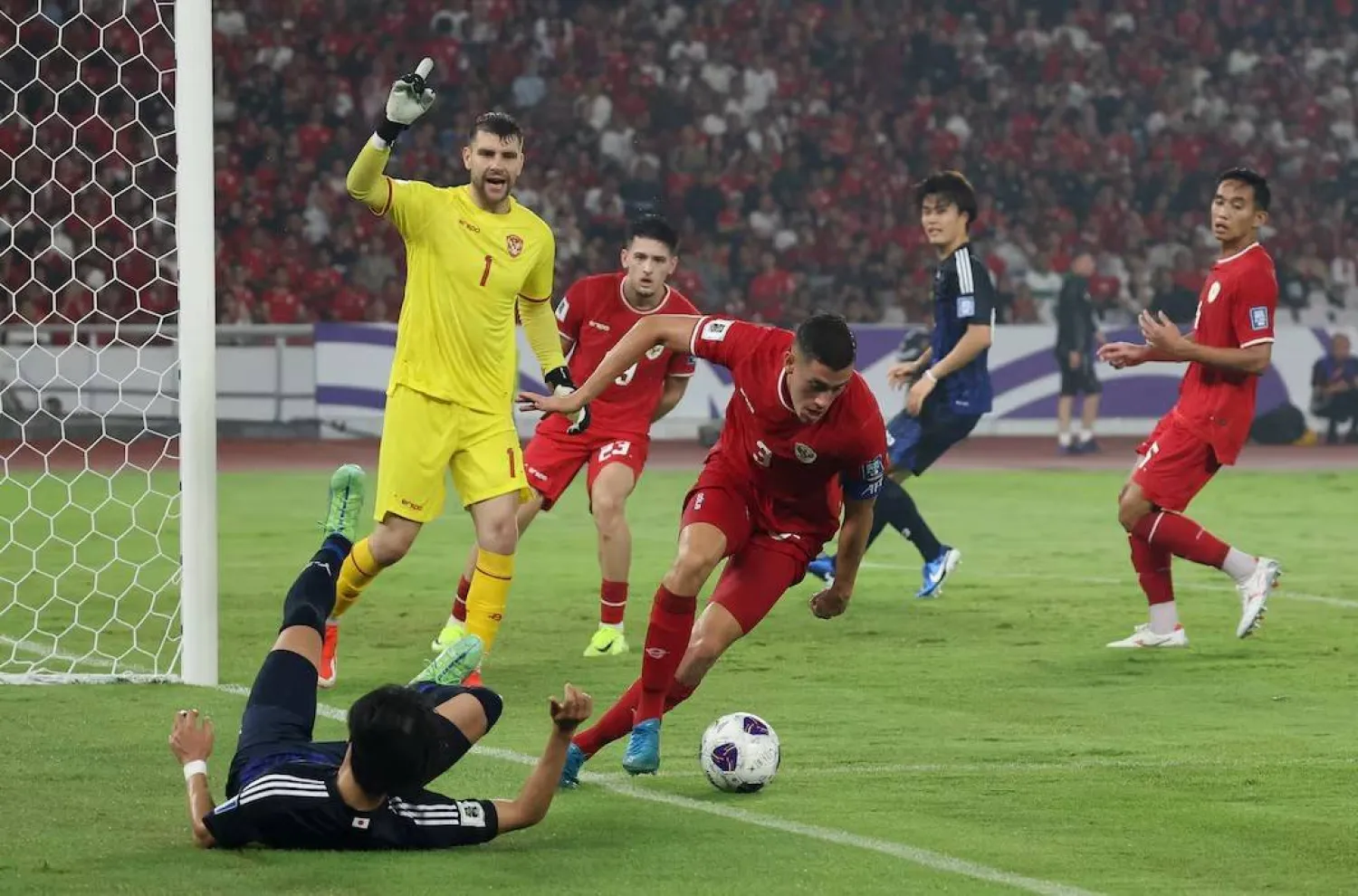 منتخب إندونيسيا يحلم ببلوغ كأس العالم (رويترز)